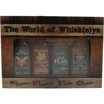 The World Of Whiskeys Cadeaupakket
