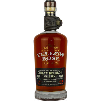 Yellow Rose Outlaw Bourbon Whiskey 70cl