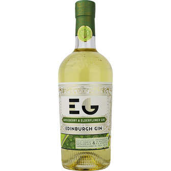 Edinburgh Gin Gooseberry &amp; Elderflower Gin 70cl