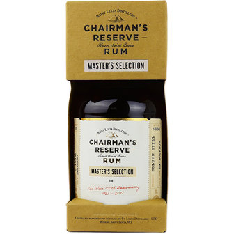 Chairman's Reserve Rum for Van Wees 100th Anniversary 70cl