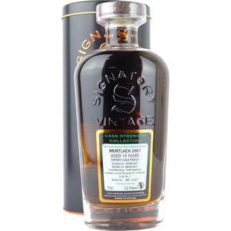 Mortlach 2007 14 Years Sherry Cask Signatory 70cl