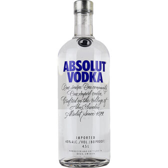 Absolut Vodka 450cl