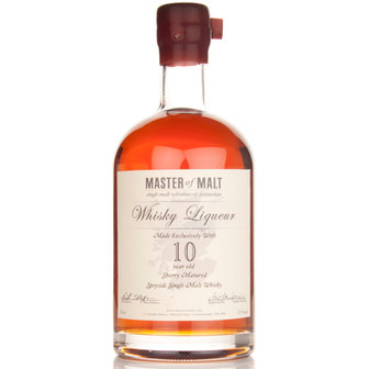 Master of Malt Whisky Liqueur 10 Years 70cl