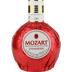Mozart White Chocolate Cream Strawberry 50cl