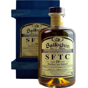 Ballechin 10 Years Bourbon Cask Matured SFTC 50cl