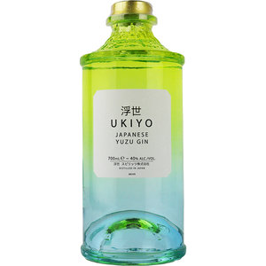 Ukiyo Japanese Yuzu Gin 70cl