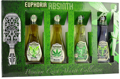 Euphoria Premium Czech Absinth Collection 4x50cl