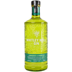 Whitley Neill Lemongrass & Ginger Gin 70cl